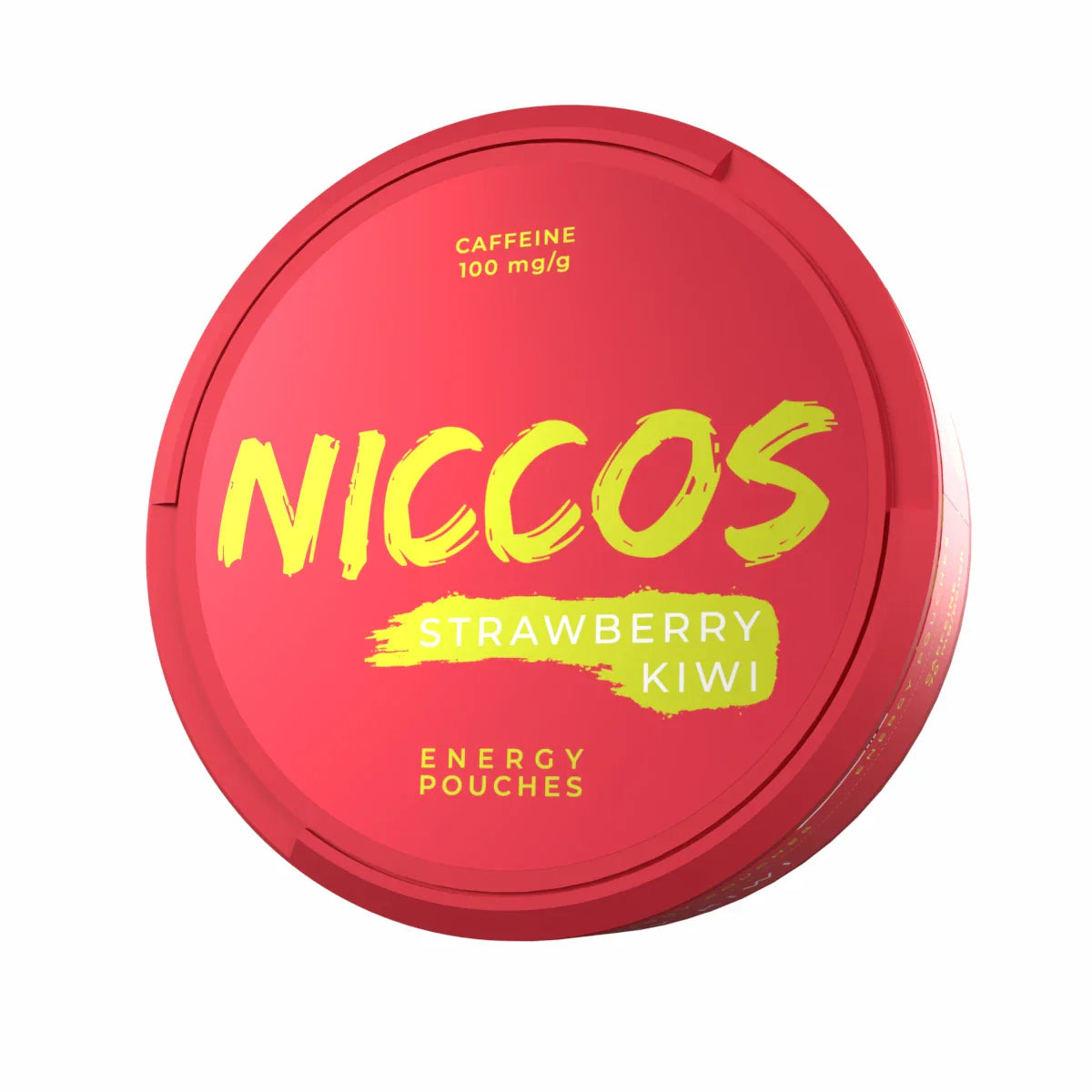 NICCOS Strawberry Kiwi Caffeine pouches 100mg