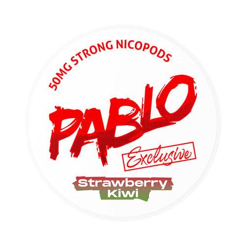 PABLO Exclusive Strawberry Kiwi 50mg